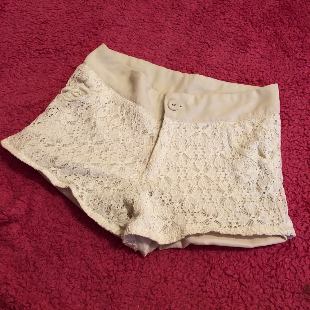 White short